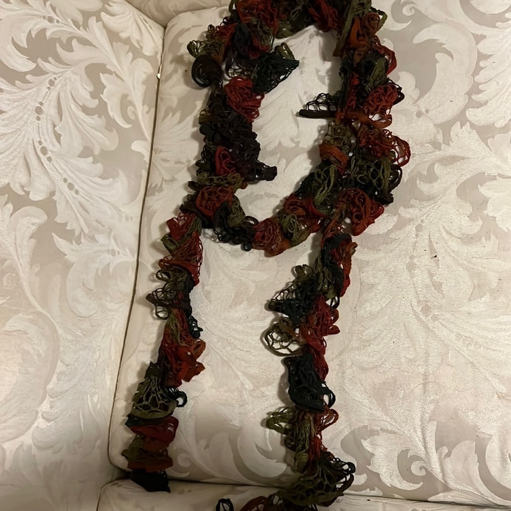 Dull colors scarf